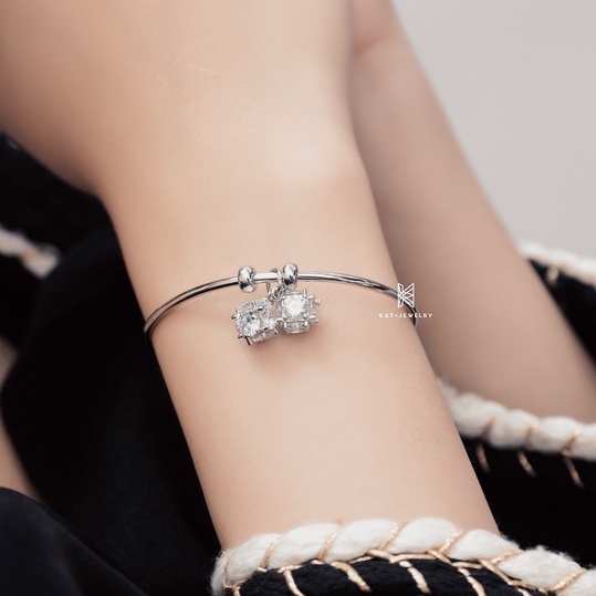Vòng Tay Bạc 925-Đính Đá CZ Cao Cấp-KaT Jewelry