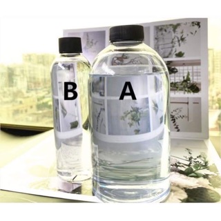 Nhựa Epoxy Resin trong suốt loại cứng cao cấp set 1kg - Nhựa Resin tỉ lệ 3:1