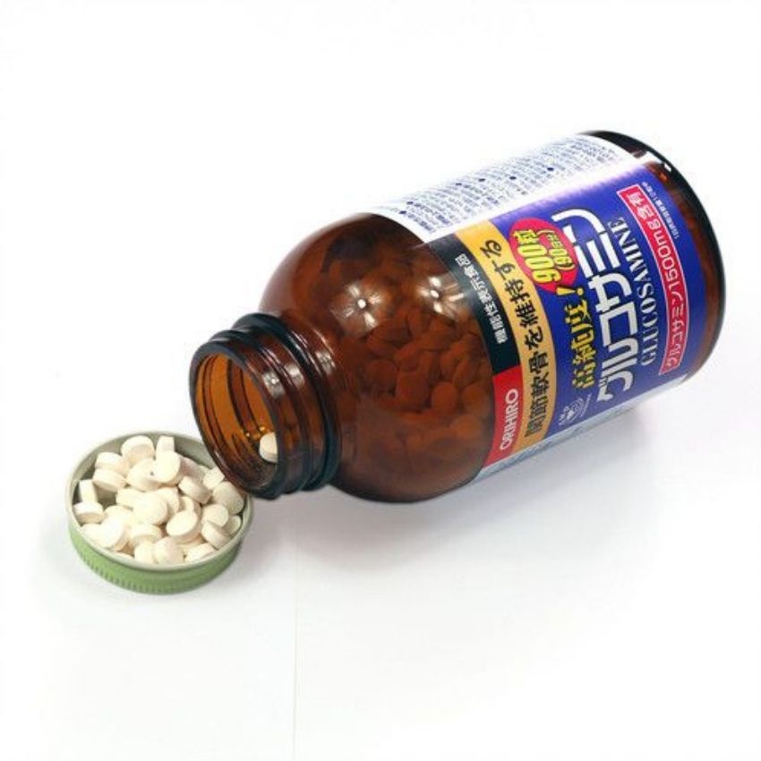 Viên Uống Glucosamine Orihiro 900, Tăng Cường Thêm Canxi, Nuôi Dưỡng Sụn Khớp,Bổ Sung Chất Nhờn