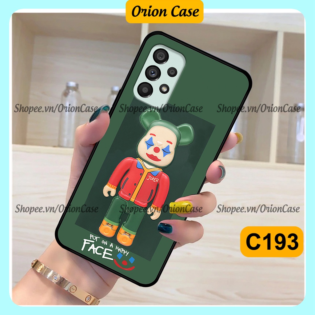 Ốp lưng Samsung A52 - A53 - A72 - A73 in hình bearbrick 3D thời trang, cá tính. ốp chống sốc, bền đẹp