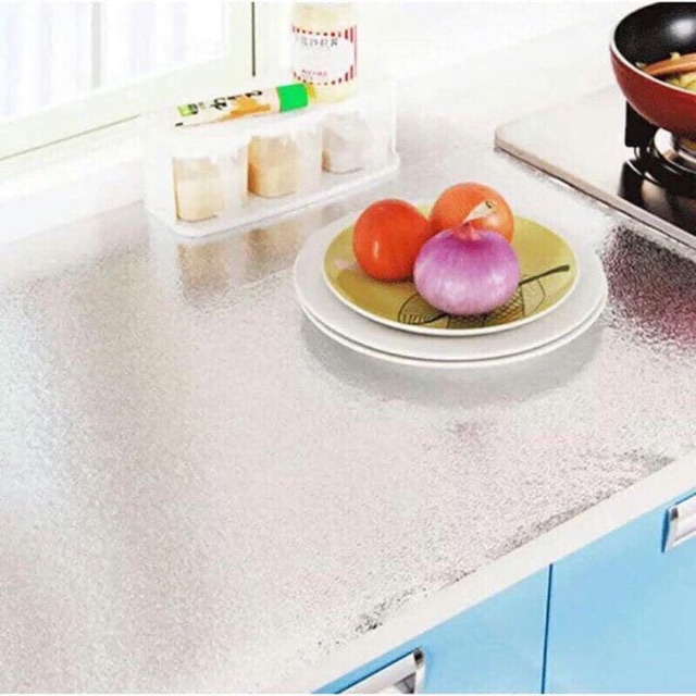 Giấy bạc dán bếp cuộn 3mx60cm