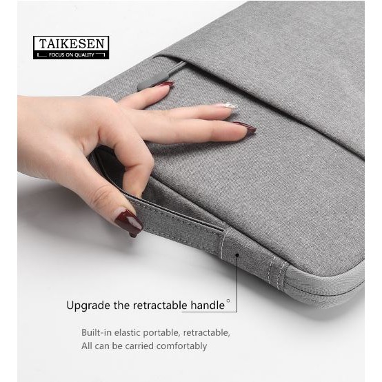 Túi Chống Sốc, Túi Xách Dọc Đựng Laptop - 12.9/13.3/15 Và 15.6 inch - Bảo Hành 12 Tháng