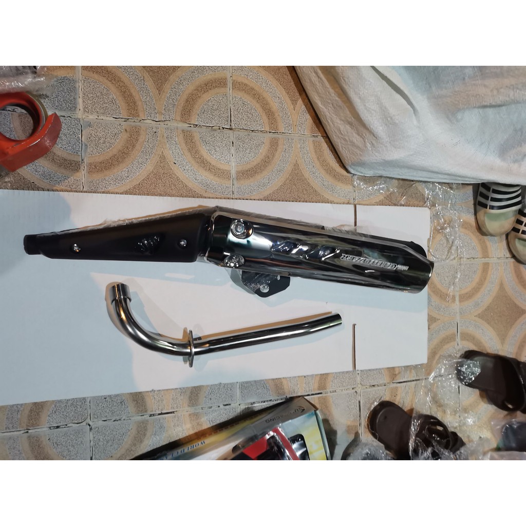 Pô xe máy, pô sirius rc, tiếng ấm,êm