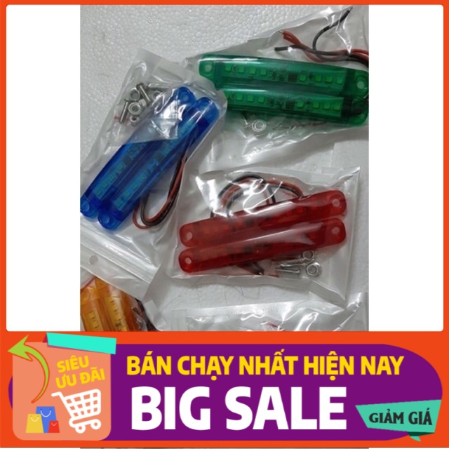 Chớp nóc chớp sườn xe led siêu đẹp ( chạy được cả 12v 24v ) có cả không chớp