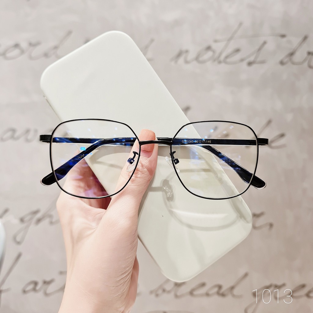 Gọng kính cận kim loại nam nữ Lilyeyewear mắt tròn màu sắc thời trang thiết kế chắc chắn 1013 | BigBuy360 - bigbuy360.vn