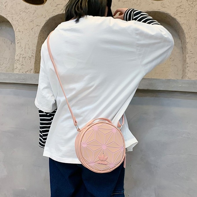 Túi trống mini tròn  nữ đẹp đeo chéo đeo vai đựng điện thoại thiết kế thời trang ulzzang phong cách trẻ trung năng động