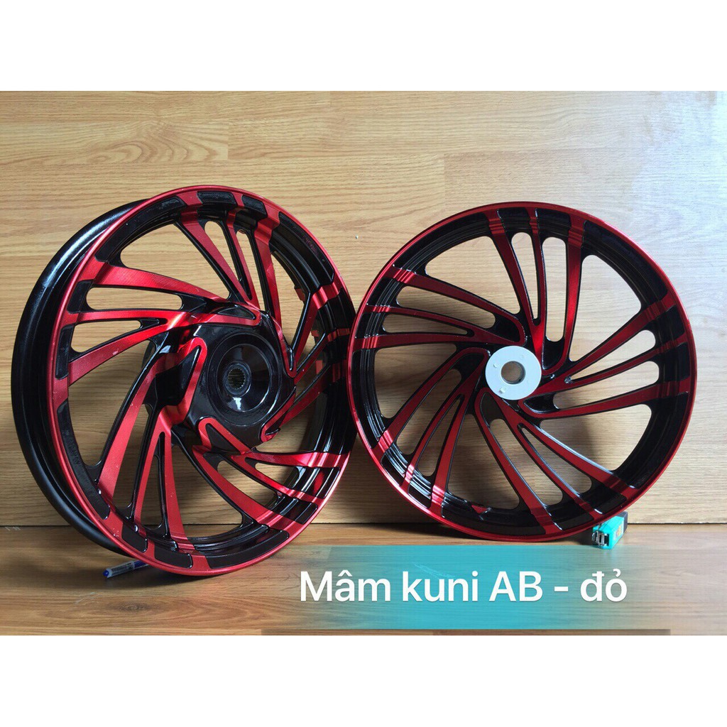 Mâm Kuni -Lốc xoáy cho Airblade 2008 2019 và Vision gắn zin theo xe không chế cháo