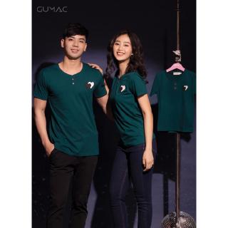 Áo cổ trụ thêu tim atm12014 gumac