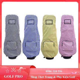 Cover túi đựng gậy golf đi mưa chất vải bạt chống nước bọc túi gậy hàng không tiện lợi CM002