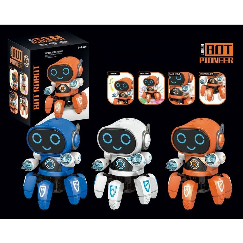 Robot nhảy phát sáng - SP28314