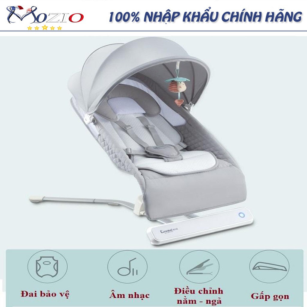 Nôi cho bé  FREESHIP  NÔI ĐIỆN ĐA NĂNG RONBEI HÀNG CHÍNH HÃNG CÓ BẢO HÀNH