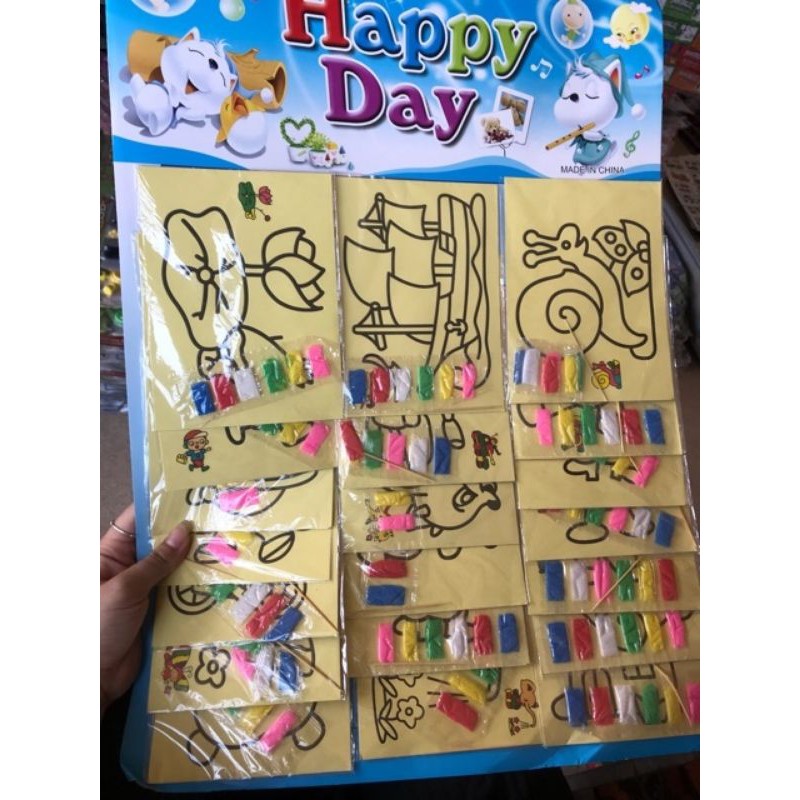 Sỉ đồ chơi trẻ em tranh tô màu cát