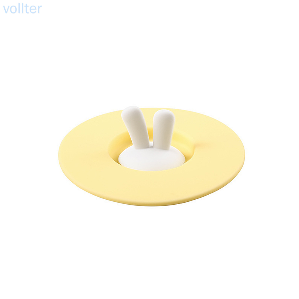Nắp Đậy Cốc Chống Bụi Bằng Silicon Hình Động Vật Dễ Thương