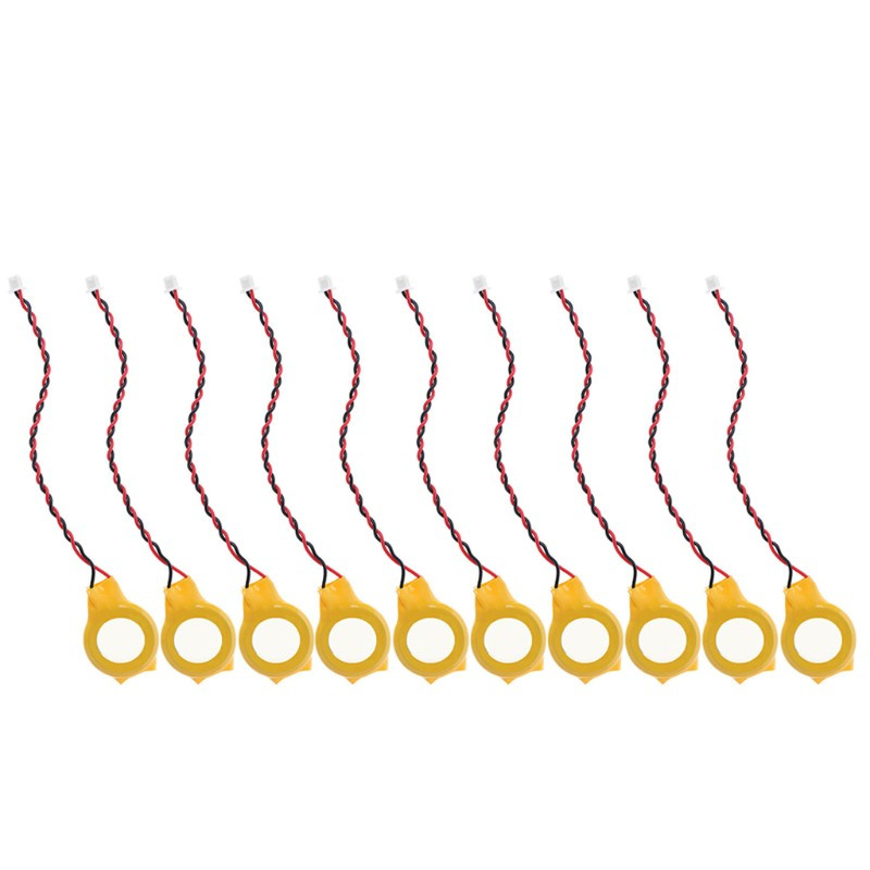 Set 10 dây pin Cr2032 2032 2 pin BIOS BIOS CMOS 230MAH cho laptop