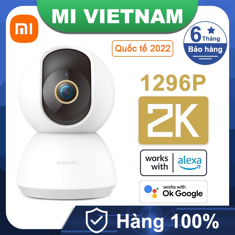 Camera wifi Xiaomi Smart Camera C300 XMC01 Camera IP giám sát 2K 1296P Quốc tế 2022