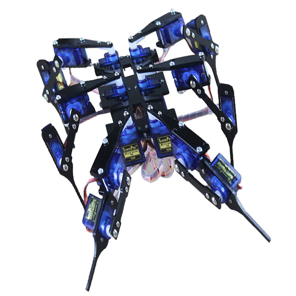 ☄Nhân Vật Shiwaki Shiwaki Dễ Thương Xinh Xắn♪Set 6 Phụ Kiện Giá Đỡ Robot Hình Nhện Đen Độc Đáo