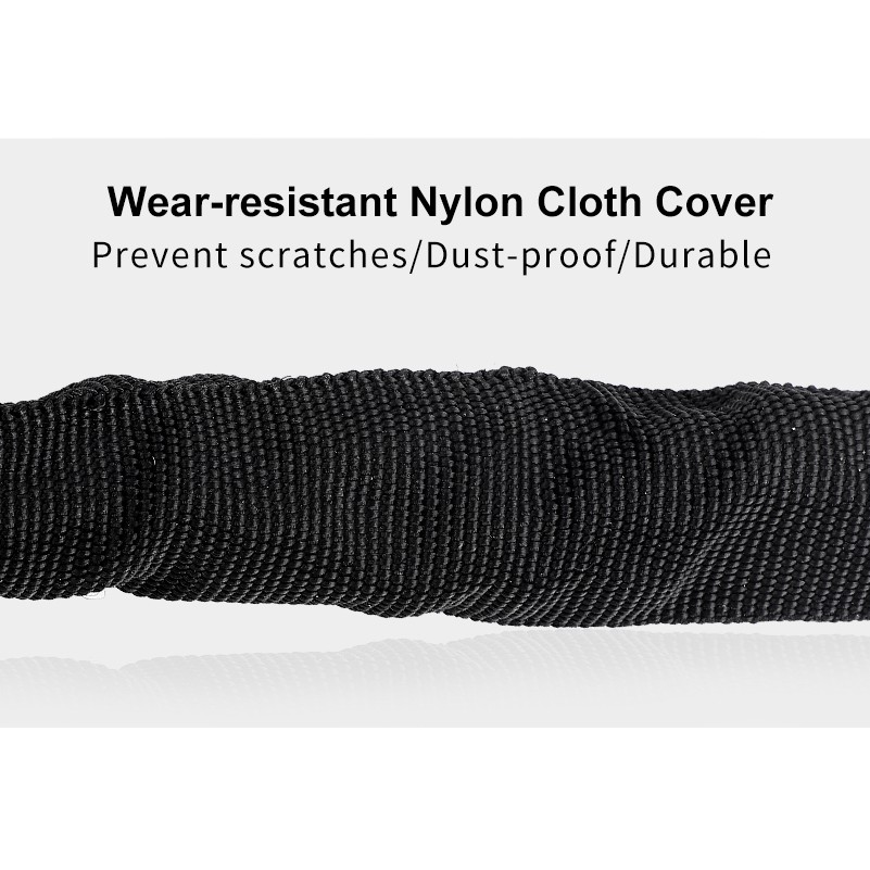 Dây xích khóa WEST BIKING có mật khẩu chống trộm cho xe đạp / xe máy