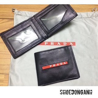 [ĐỘC QUYỀN] Ví da PRADA da xịn 100% bảo hành 6 tháng