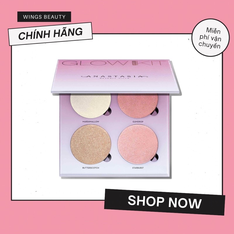 Bảng phấn ANASTASIA BEVERLY HILLS Sugar Glow Kit