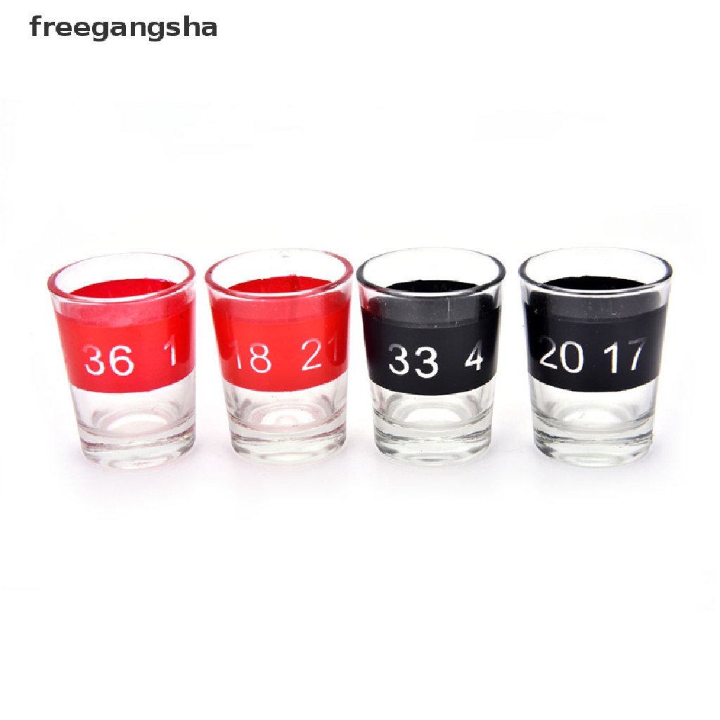 [FREG] Roulette Wheel 16 Shot Adult Party Drinking Game Set Glass Casino Spin Hen Stag FDH