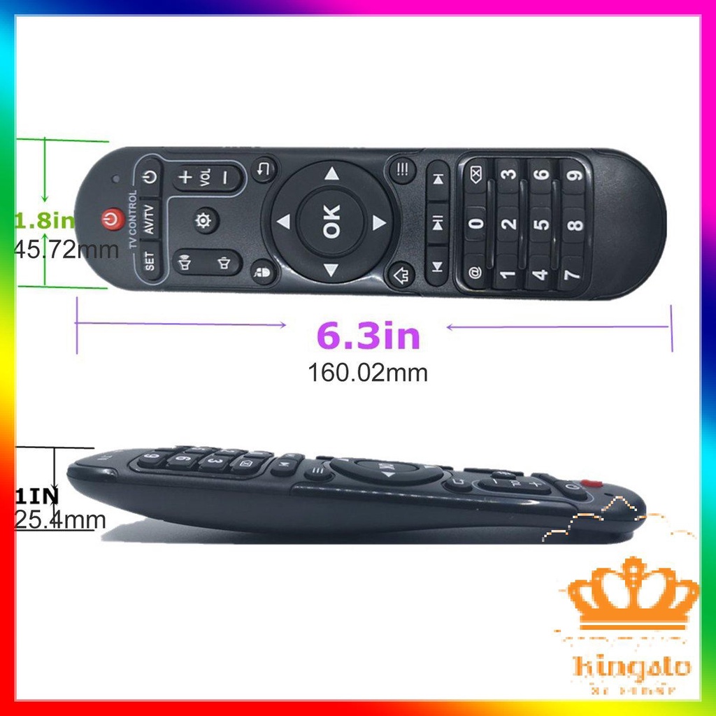 Điều khiển từ xa TV Box X96 Max Plus X92 X96 Mini dành cho phương tiện truyền thông