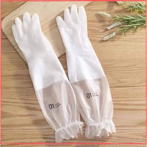 GĂNG TAY CAO SU SIÊU DAI DÀI TAY CỔ CHUN (GIÁ SỈ SIÊU RẺ)