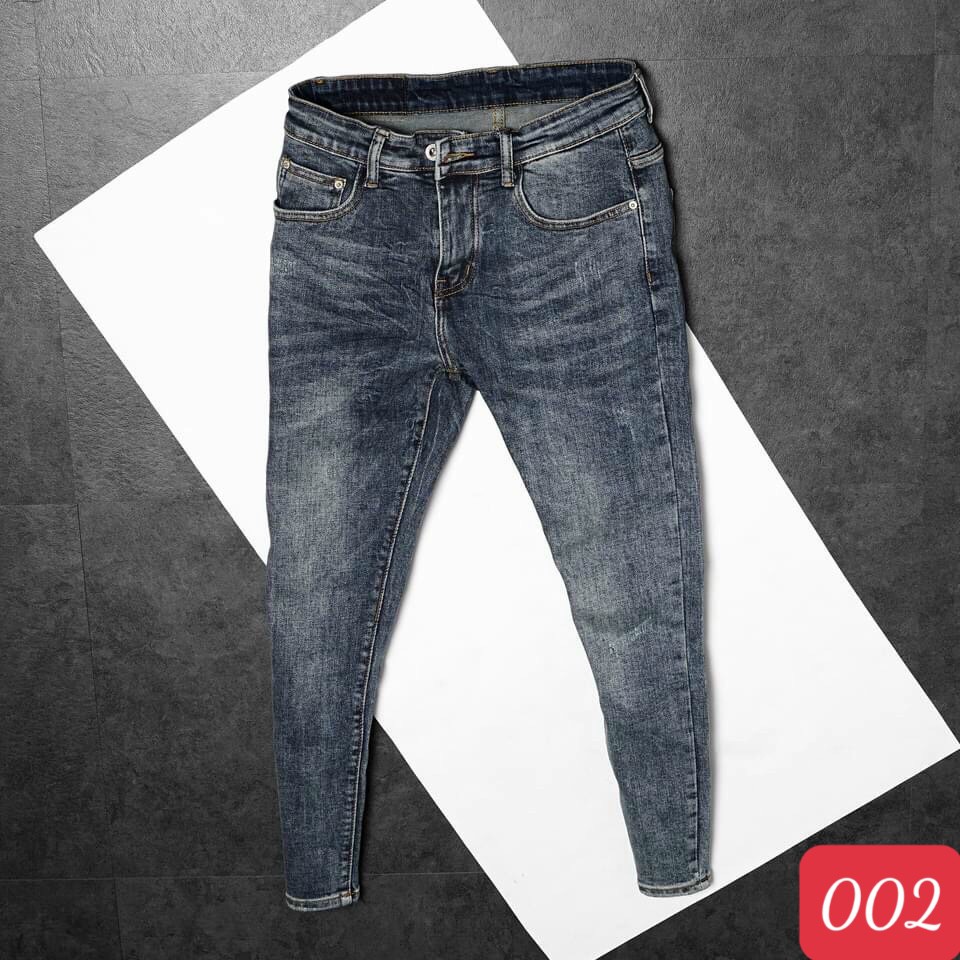 Quần jean nam đen trơn chất bò cao cấp, Quần bò nam đen không rách chết jean đẹp ALEN23 (Nhiều Mẫu Mới) | BigBuy360 - bigbuy360.vn