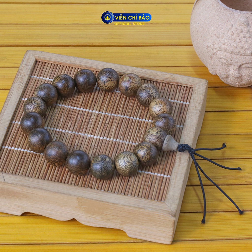 Vòng tay Trầm Hương nam nữ Trầm ổ Khánh Hòa Hồ Lô thời trang phụ kiện trang sức Viễn Chí Bảo H00020