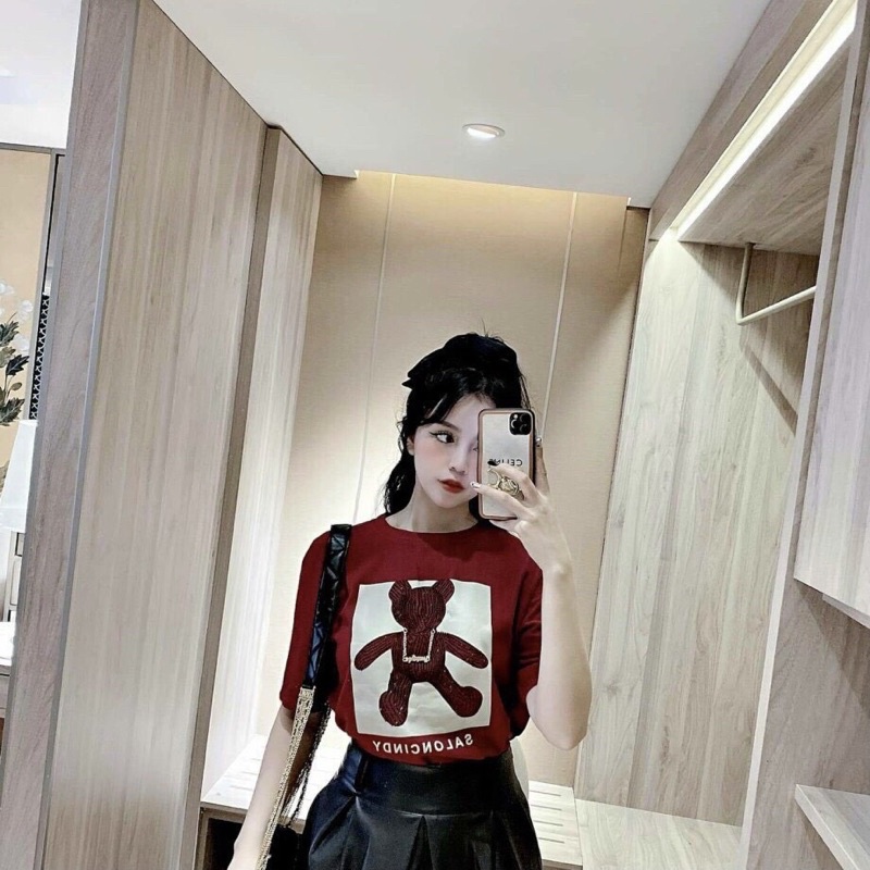 Áo Thun Phông A26 Unisex Nam Nữ   In 3G Gấu Mụn Hàng Cao Cấp | BigBuy360 - bigbuy360.vn