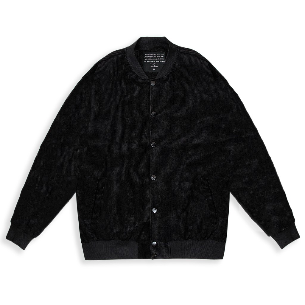 ÁO KHOÁC FF OVERSIZE CAPPUCHINO VARSITY JACKET