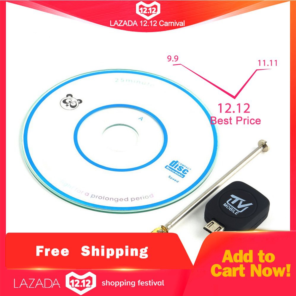 Bộ Thu Tín Hiệu Mini Micro Usb Dvb-T Cho Điện Thoại Android 4.1-5.0 | BigBuy360 - bigbuy360.vn