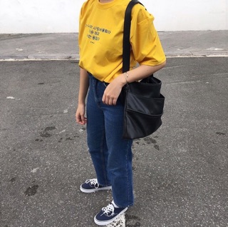 Áo thun tay lửng Basic Tee