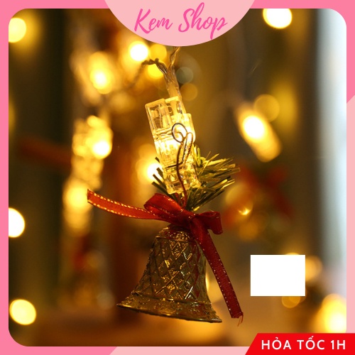 Dây đèn LED kẹp ảnh dùng pin trang trí sinh nhật, decor phòng góc học tập - Kem Shop K306
