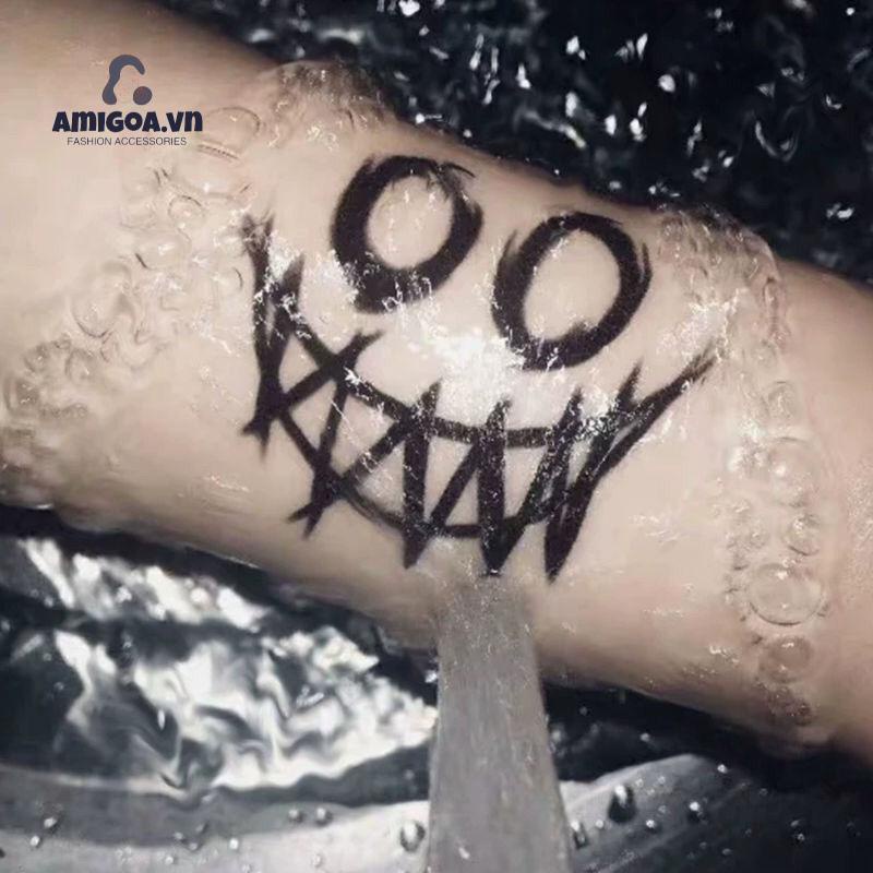 ✨✨Nhãn dán hình xăm tạm thời chống nước phong cách ngẫu nhiên cá tính thời trang dành cho nam và nữ