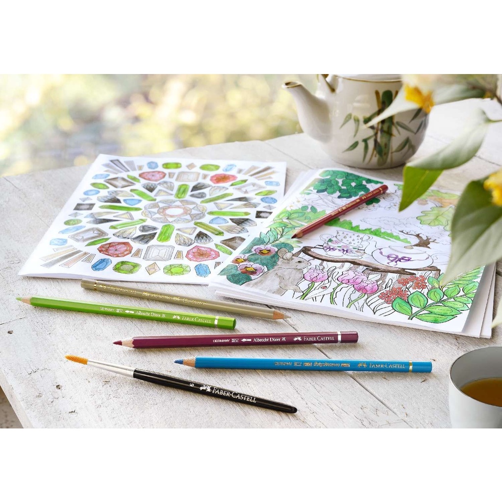 Bộ bút chì màu hạng họa sĩ cao cấp Faber-Castell Polychromos - 120 Màu