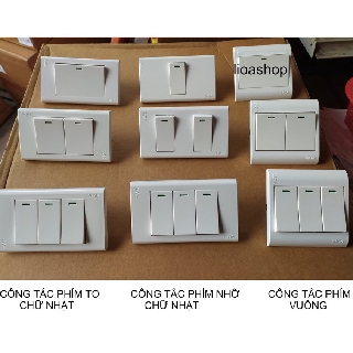 CÔNG TẮC BA VUÔNG 1-2 CHIỀU LiOA