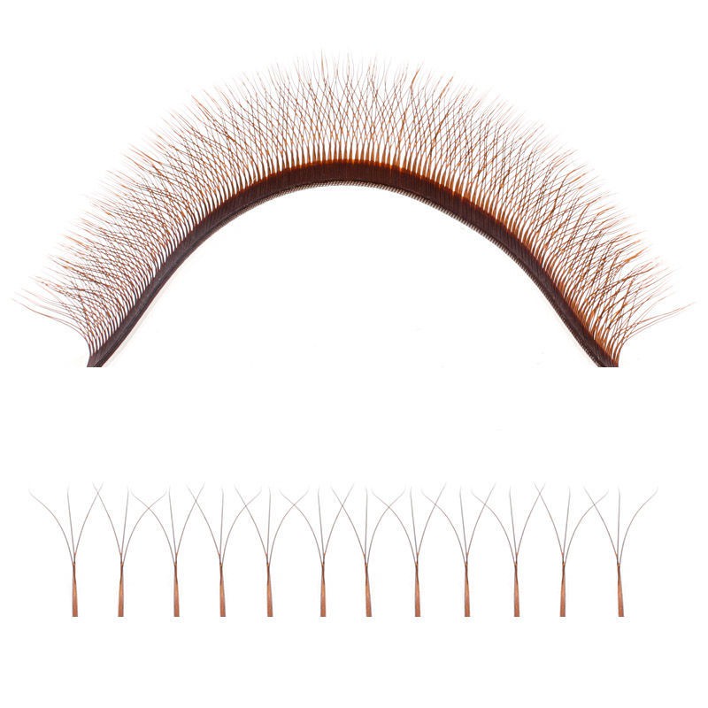 0,05 caramel màu cỏ ba lá lông mi làm đẹp lông mi cửa hàng ghép bộ hỗn hợp siêu mềm yy tóc y loại màu nâu C uốn | BigBuy360 - bigbuy360.vn