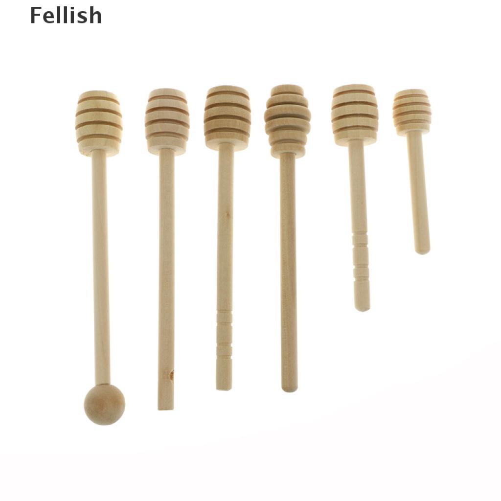 Muỗng Múc Mật Ong Bằng Gỗ Cán Dài 436vn