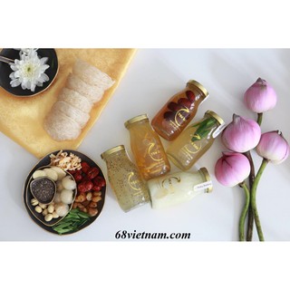 [Giảm giá sốc] Combo 12 Chai Thủy Tinh 200ml Đựng Nước Ép, Sinh Tố, Chưng Yến Giá Rẻ