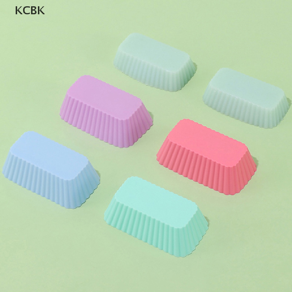 1 / 4 Khuôn Silicone Hình Chữ Nhật Làm Bánh Có Thể Tái Sử Dụng