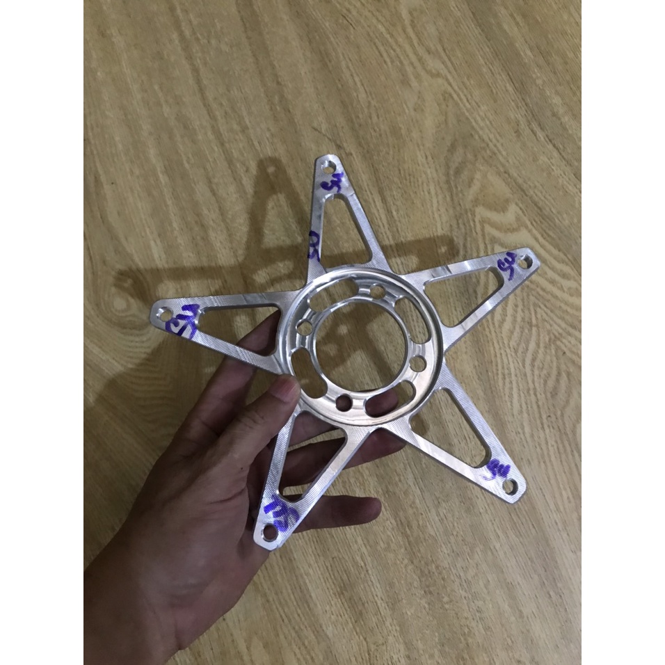 ĐĨA LÒNG NHÔM CNC EXCITER 150 RAIDER SATRIA WINNER SONIC VÀ DÒNG XE KHÁC LÊN ĐĨA LỚN 290 295 300MM