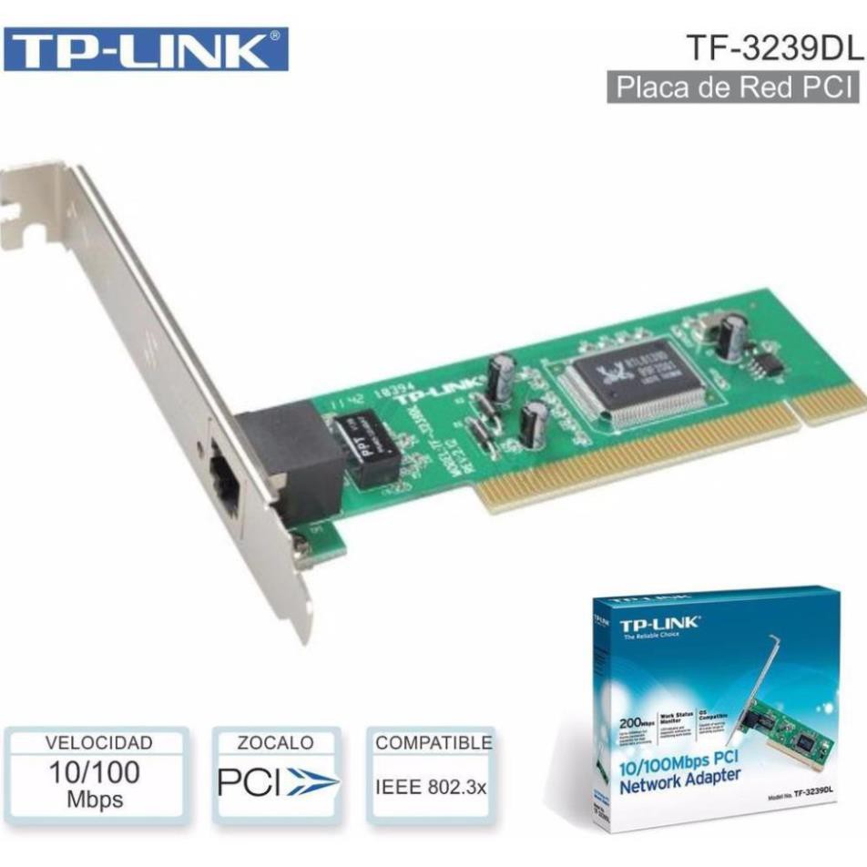 Card Mạng LAN TP-LINK TF-3239DL Dùng Cho Máy Tính Để Bàn - Hàng Chính Hãng.CPLT