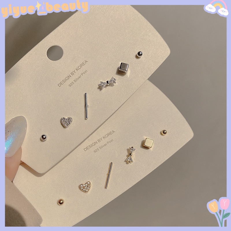 Bộ 6 Khuyên Xỏ Tai Không Làm Hại Cho Nữ