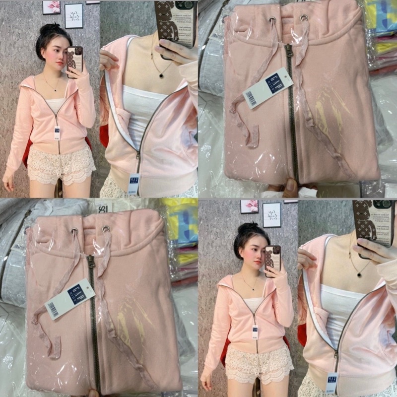 Áo khoác thun nỉ mỏng vừa mềm mát chất đẹp