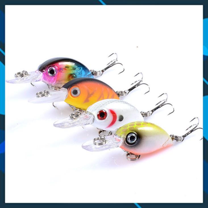 [Chất Lượng] Mồi Câu Cá Giả Crank Bait Chuyên Đồ Câu Lure 5.2cm / 3.8g_M-18