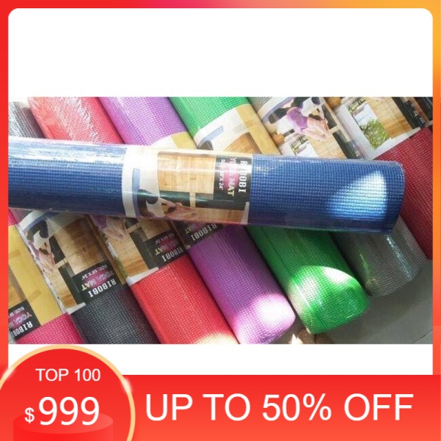 THẢM TẬP YOGA chính hãng Procare /THẢM TẬP GYM PVC CAO CẤP -Tặng kèm Túi   - LOI59 SPORTS