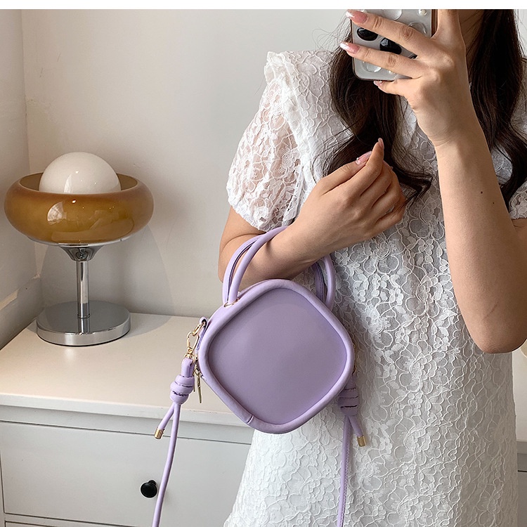 Túi Đeo Chéo Hình Vuông Nhỏ Nhắn Thời Trang Mùa Hè  Cho Nữ