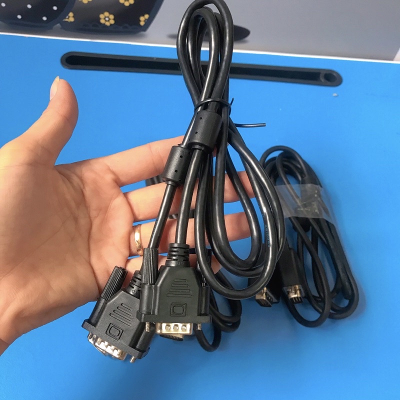 Dây Cáp Tín Hiệu VGA DELL HP Dài 1.5M 1.8M Dây Cáp Kết Nối 2 Đầu Vga Dây Màn Hình Máy Chiếu Tivi