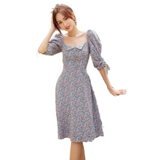 OLV - Đầm Lucia Square Neck Dress