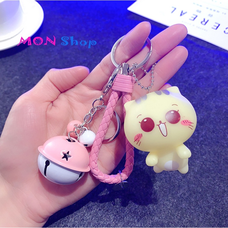 Móc khóa nhân vật hoạt hình treo balo xe máy móc khóa quà tặng lưu niệm đáng yêu